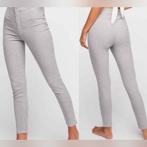 Nwot Free People Striped Blue w/ white Skinny pants Size 25